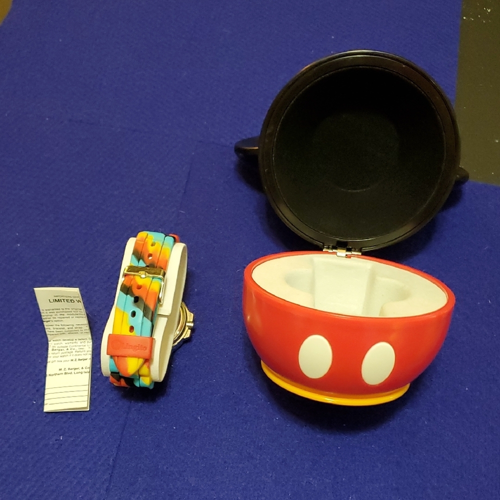 Colorful Mickey Mouse Watch - Picture 5 of 5